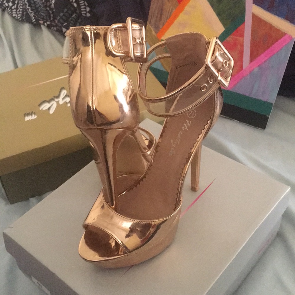 Rose Gold Platforms